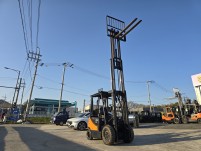 두산 2톤 3단마스타 중고지게차 10년식 얀마엔진 디젤지게차…