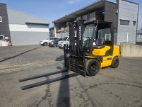 중고지게차 현대 3.3톤 더블타이어 자동발 1450만원 저렴…