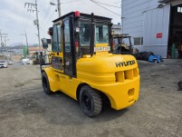 가성비 최고 현대 4.5톤 더블 캐빈 자동발 중고지게차 매매…