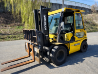 현대 4톤 지게차 (힌지드버켓)