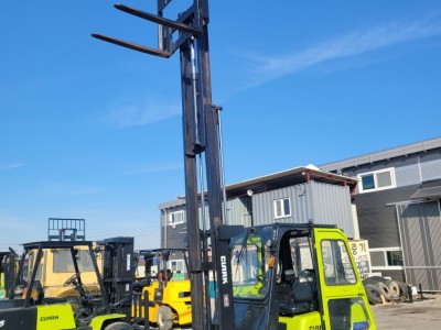 중고지게차 삼성클라크2.5톤 3단마스트 디젤지게차