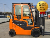 특A급 중고지게차 두산 2톤 20년식 캐빈 쉬프트 카운터 좌…
