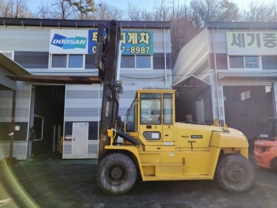 현대 16톤 중고지게차 / 하이마스트