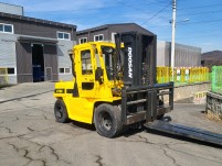 두산 7톤 3단 자동발 풀캐빈 습식브레이크 디젤지게차