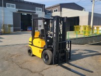 현대 2톤 3단 특A급 정비완료 디젤지게차