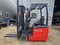 2014년식 최신형 니찌유 좌식 삼륜 1톤 전동지게차 3M …