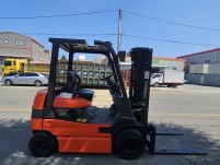 최신형 도요타 좌식 7FB 2.5톤 전동지게차 삼단4.3m인…