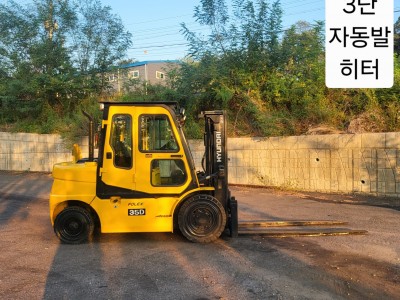 [중고지게차] 현대 포렉스 35D 3.5톤 디젤지게차(3단, 자…
